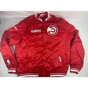 Atlanta Hawks Pro-Standard NBA Members Only Midweight Blood Red Jacket 3XL